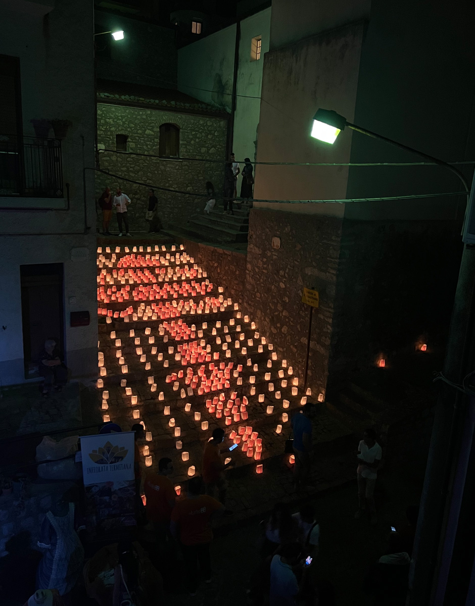 candlelight event sicily