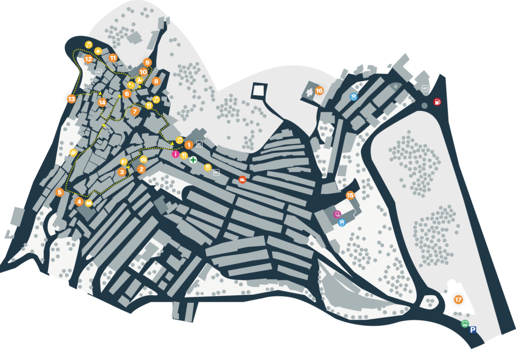 Mappa Gratteri by Night - Programma Gratteri by Night